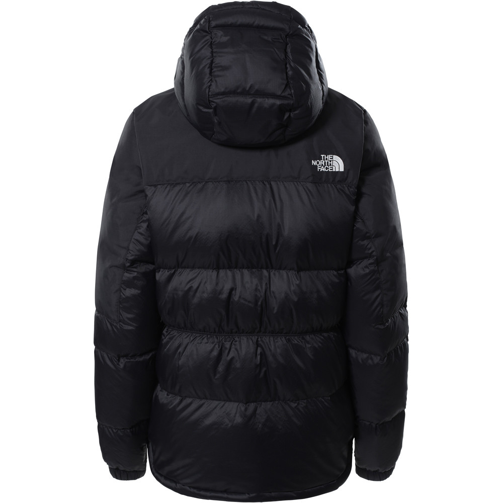 The North Face chaqueta outdoor mujer W DIABLO DOWN HOODIE vista trasera The North Face chaqueta outdoor mujer W DIABLO DOWN HOODIE vista trasera