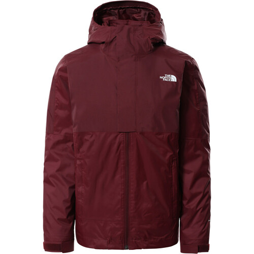 THE NORTH FACE W DOWN INSULATED DRYVENT TRICLIM rojo