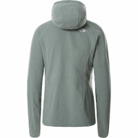 The North Face forro polar mujer The North Face W HOMESAFE FULL ZIP FLEECE HOODI vista trasera The North Face forro polar mujer The North Face W HOMESAFE FULL ZIP FLEECE HOODI vista trasera