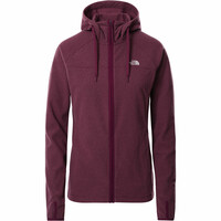 The North Face forro polar mujer The North Face W HOMESAFE FULL ZIP FLEECE HOODIE vista frontal The North Face forro polar mujer The North Face W HOMESAFE FULL ZIP FLEECE HOODIE vista frontal