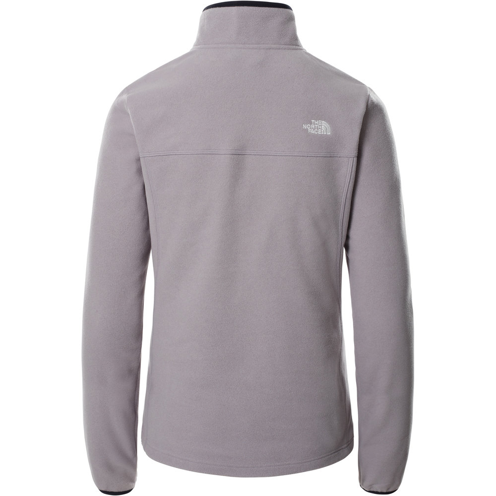 The North Face forro polar mujer The North Face W HOMESAFE 1/4 ZIP FLEECE PULLOVER vista trasera The North Face forro polar mujer The North Face W HOMESAFE 1/4 ZIP FLEECE PULLOVER vista trasera