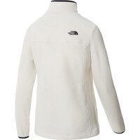 The North Face forro polar mujer The North Face W HOMESAFE 1/4 ZIP FLEECE PULLOVER vista trasera The North Face forro polar mujer The North Face W HOMESAFE 1/4 ZIP FLEECE PULLOVER vista trasera
