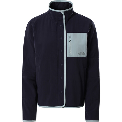 THE NORTH FACE W SNAP FRONT MOUNTAIN SWEATSHIRT azul