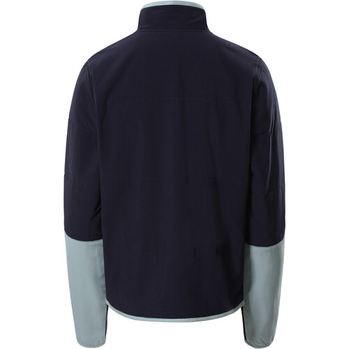 THE NORTH FACE W SNAP FRONT MOUNTAIN SWEATSHIRT azul