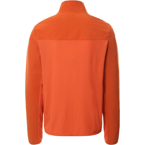 THE NORTH FACE M TREADWAY HYBRID WITH FUTUREFLEECE FULL ZIP marron