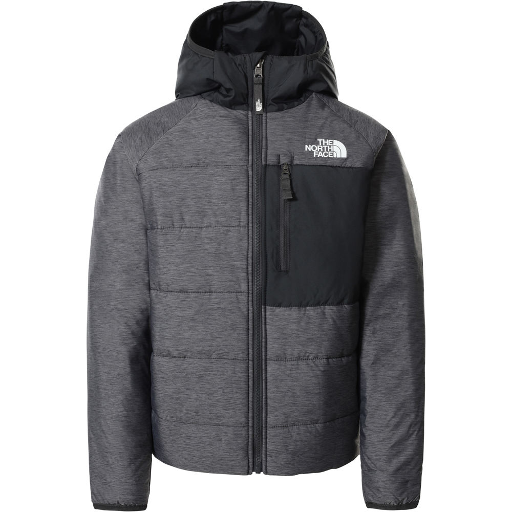 The North Face chaqueta outdoor niño The North Face B REVERSIBLE PERRITO JACKET GR vista trasera The North Face chaqueta outdoor niño The North Face B REVERSIBLE PERRITO JACKET GR vista trasera