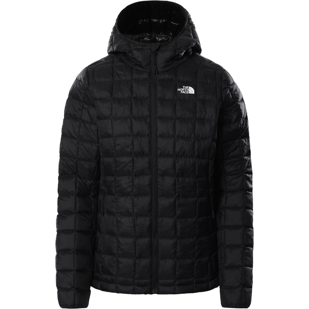 The North Face chaqueta outdoor mujer The North Face W THERMOBALL ECO HOODIE 2.0 vista frontal The North Face chaqueta outdoor mujer The North Face W THERMOBALL ECO HOODIE 2.0 vista frontal