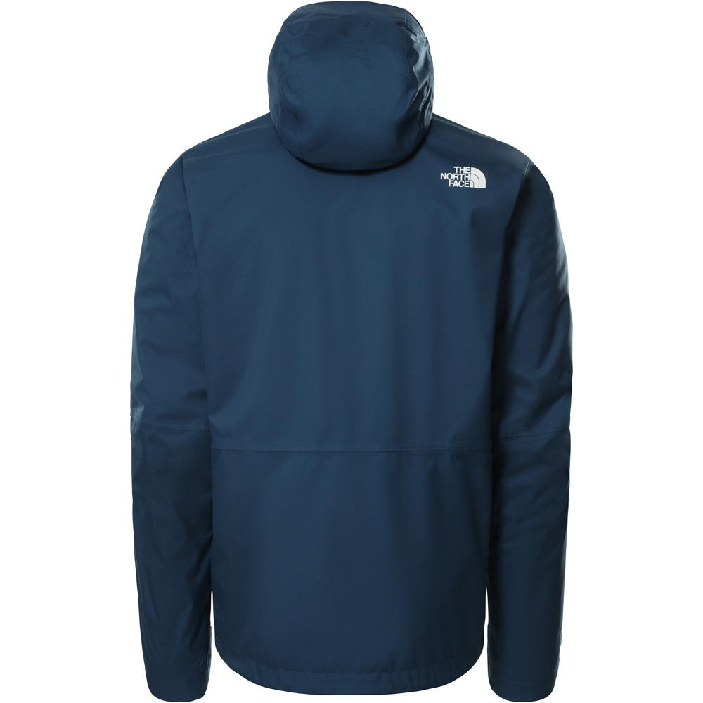 The North Face chaqueta impermeable insulada hombre The North Face M NEW FLEECE INNER TRICLIMATE vista trasera The North Face chaqueta impermeable insulada hombre The North Face M NEW FLEECE INNER TRICLIMATE vista trasera
