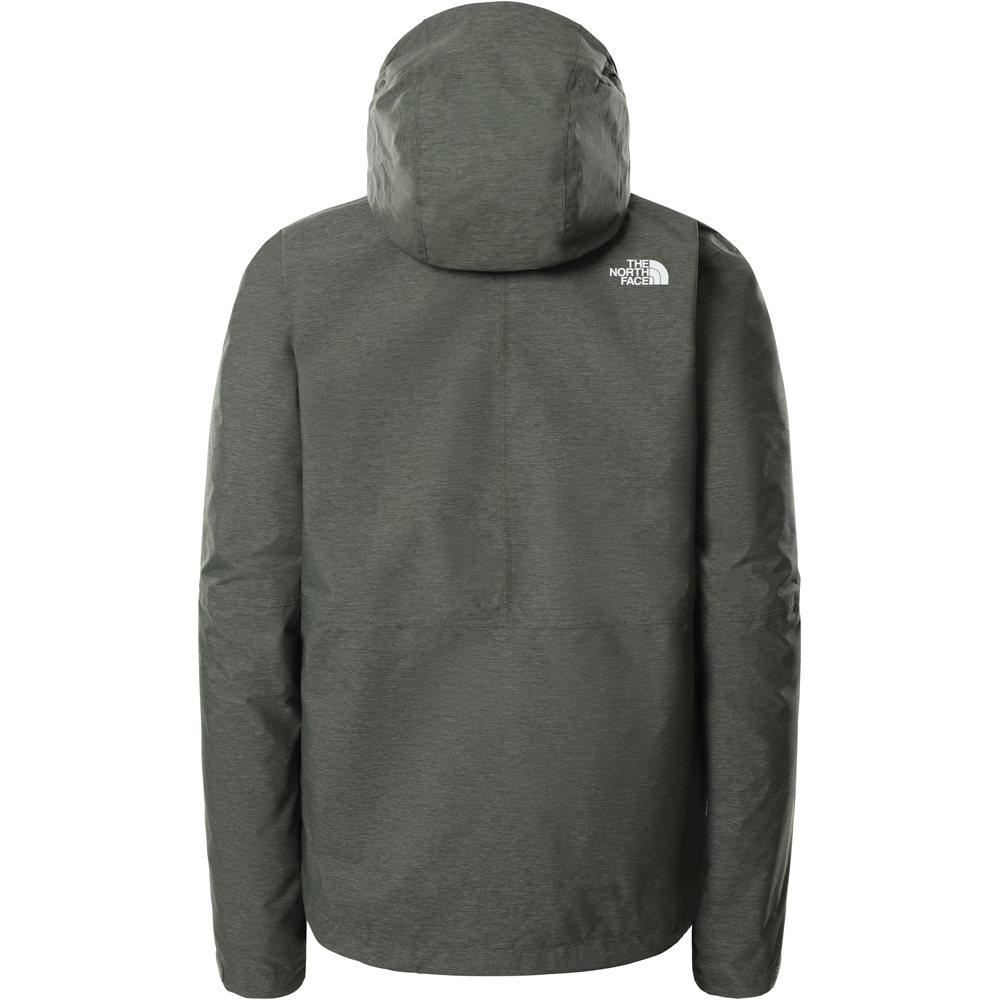 The North Face chaqueta impermeable insulada mujer The North Face W NEW FLEECE TRICLIMATE vista trasera The North Face chaqueta impermeable insulada mujer The North Face W NEW FLEECE TRICLIMATE vista trasera