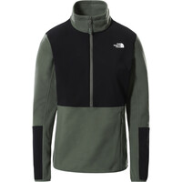 The North Face forro polar mujer The North Face W DIABLO MIDLAYER 1/4 ZIP vista frontal The North Face forro polar mujer The North Face W DIABLO MIDLAYER 1/4 ZIP vista frontal