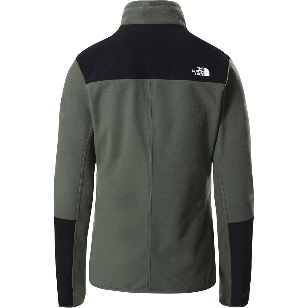 The North Face forro polar mujer The North Face W DIABLO MIDLAYER 1/4 ZIP vista trasera The North Face forro polar mujer The North Face W DIABLO MIDLAYER 1/4 ZIP vista trasera