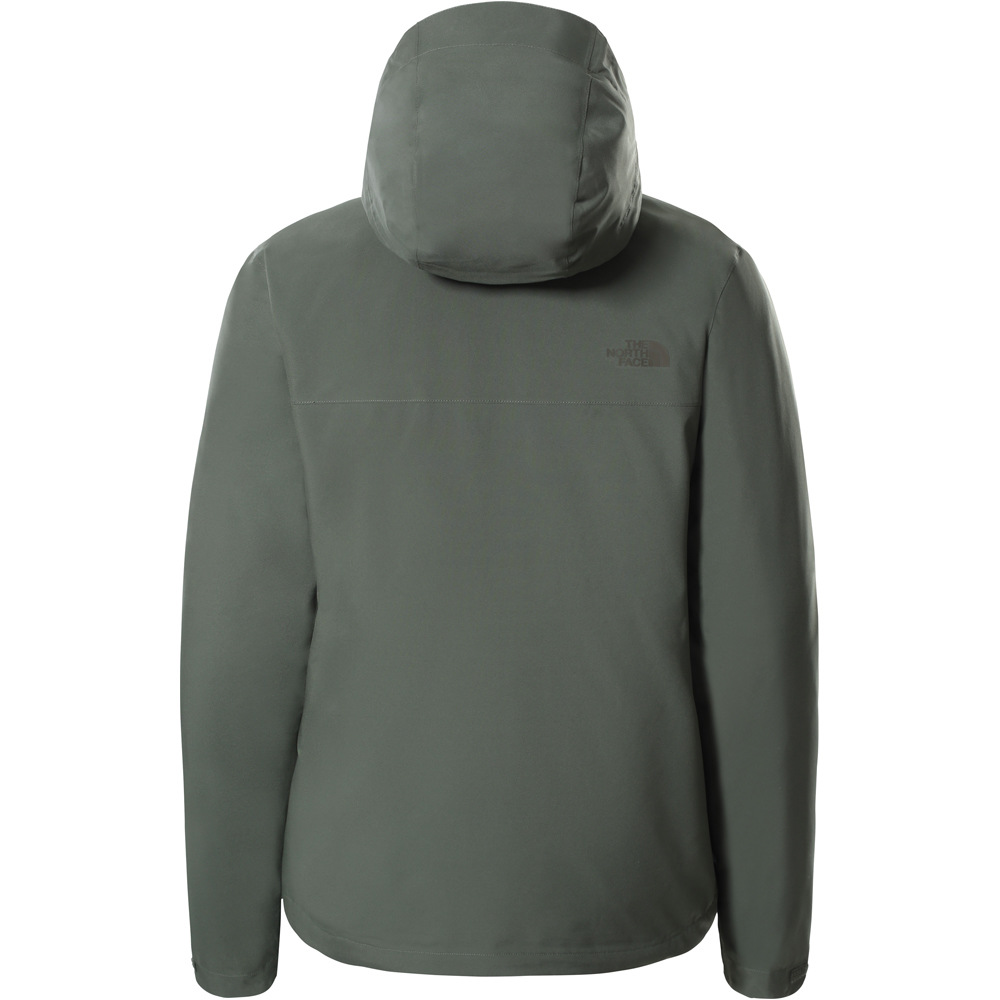 The North Face chaqueta impermeable insulada mujer The North Face W CARTO TRICLIMATE JACKET vista trasera The North Face chaqueta impermeable insulada mujer The North Face W CARTO TRICLIMATE JACKET vista trasera