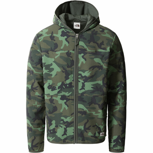 THE NORTH FACE M PRINTED MOUNTAIN SWEATSHIRT F/ verde