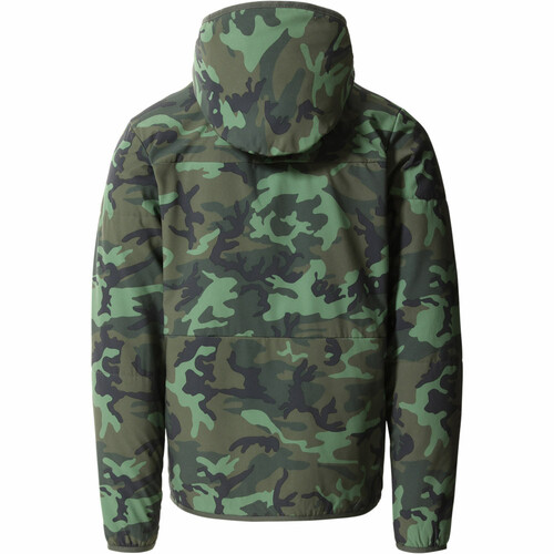 THE NORTH FACE M PRINTED MOUNTAIN SWEATSHIRT F/ verde