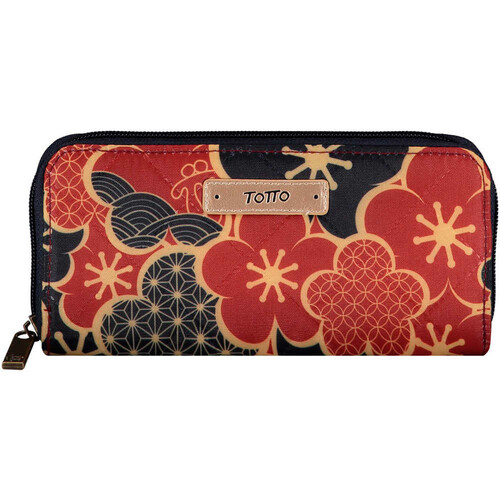 TOTTO CARTERA  BOMBAY rojo