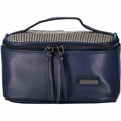 TOTTO NECESER CHECKY azul