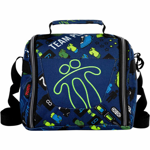 TOTTO PORTAMERIENDAS RESALTADOR azul