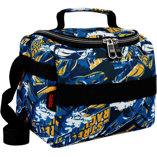 TOTTO PORTAMERIENDAS RESALTADOR azul