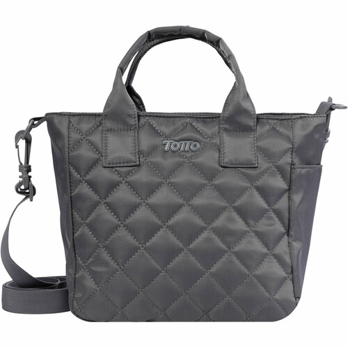 TOTTO BOLSA PORTA ALIMENTOS LOIS gris