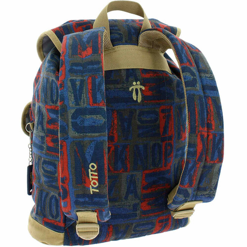 TOTTO MOCHILA CAPRINI azul