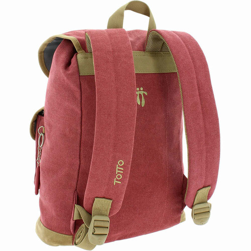 TOTTO MOCHILA CAPRINI rojo