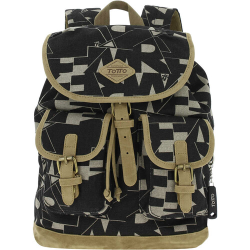 TOTTO MOCHILA CAPRINI negro