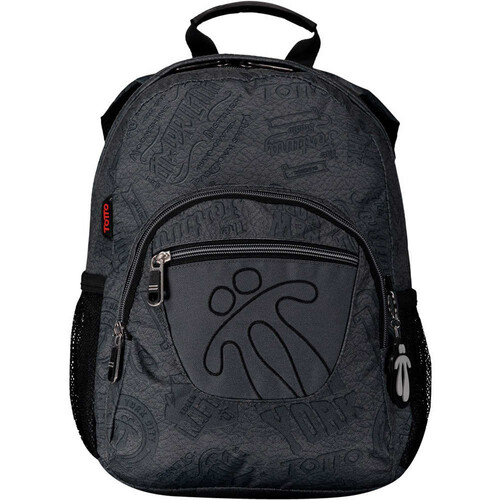 TOTTO MOCHILA TEMPERA gris