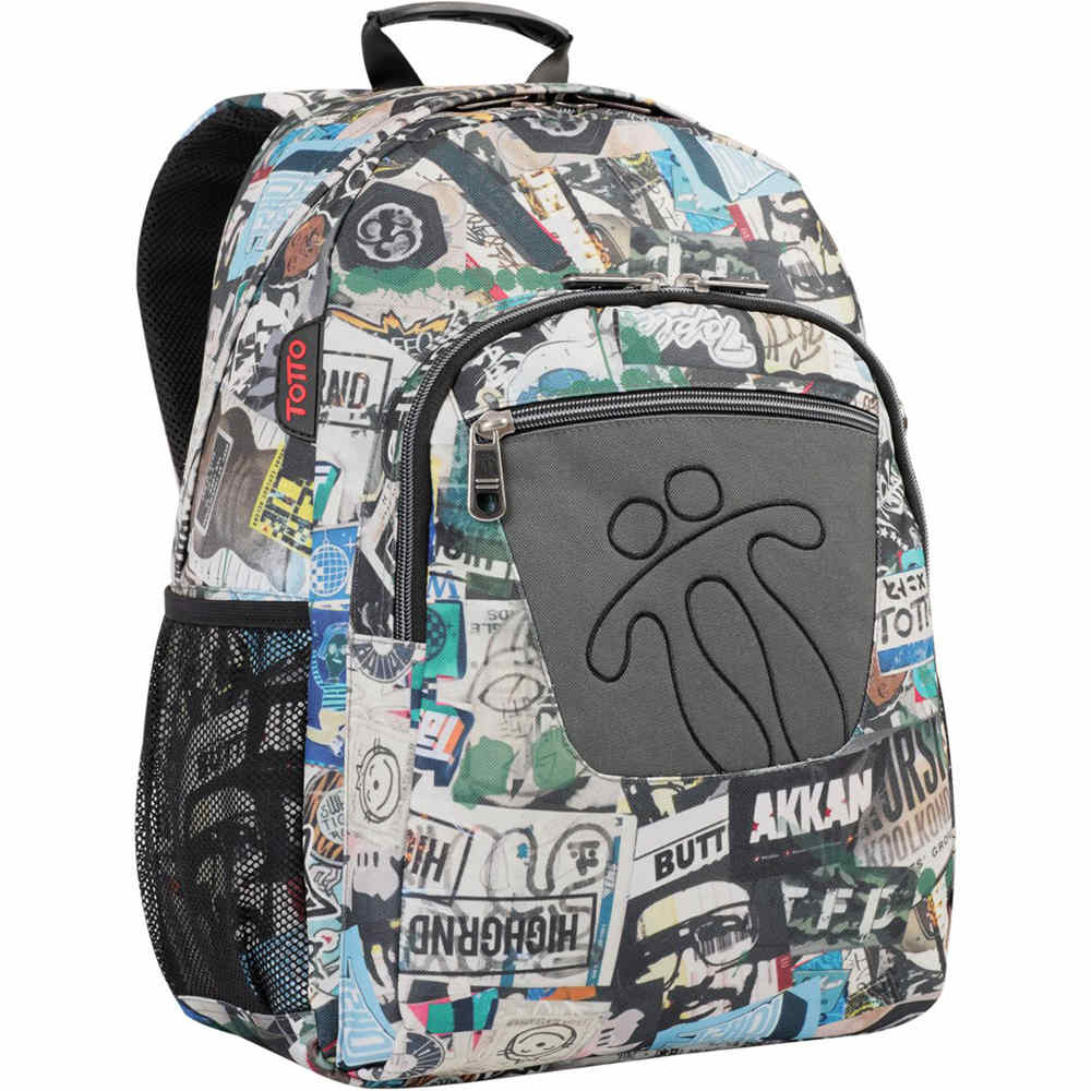 Totto mochila deporte Totto Mochila adaptable a carro Acuareles 01 Totto mochila deporte Totto Mochila adaptable a carro Acuareles 01