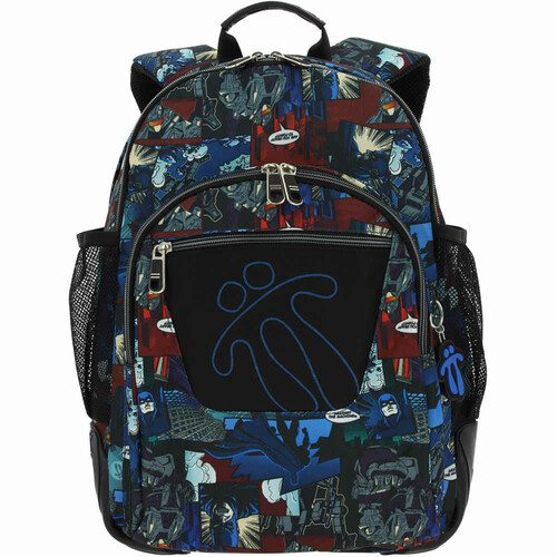 TOTTO MOCHILA CRAYOLES negro