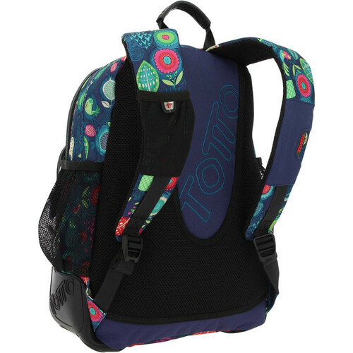 TOTTO MOCHILA CRAYOLES azul
