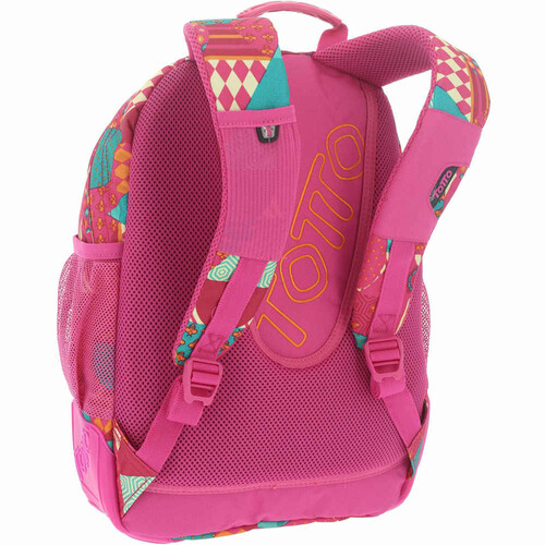 TOTTO MOCHILA CRAYOLES rosa