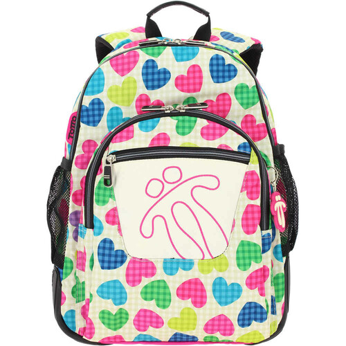 TOTTO MOCHILA CRAYOLES blanco
