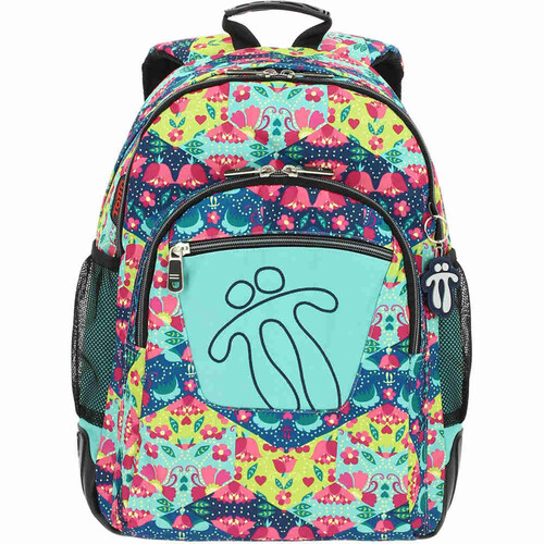 TOTTO MOCHILA CRAYOLES azul