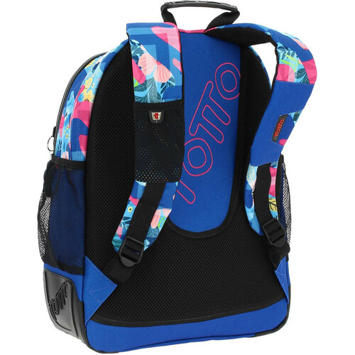 TOTTO MOCHILA CRAYOLES azul