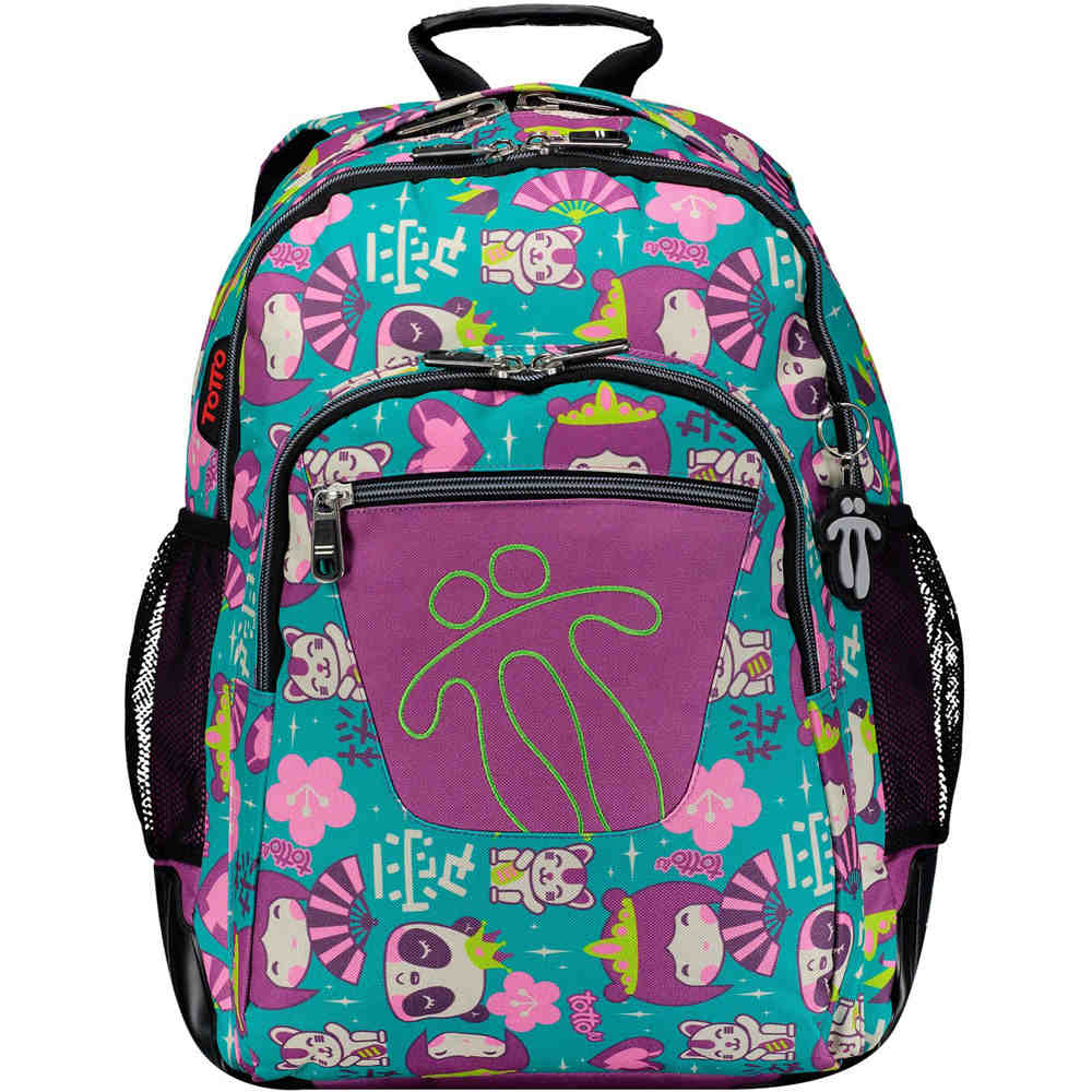 Totto mochila deporte Totto Mochila Crayoles vista frontal Totto mochila deporte Totto Mochila Crayoles vista frontal