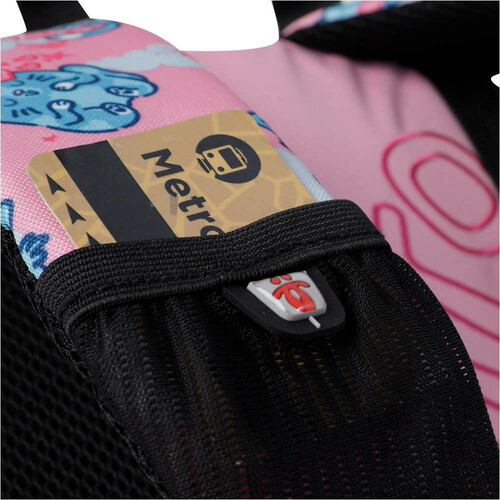 TOTTO MOCHILA CRAYOLES rosa