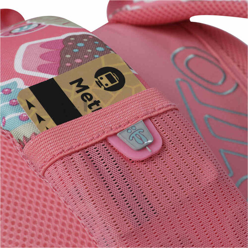 TOTTO MOCHILA CRAYOLES rosa