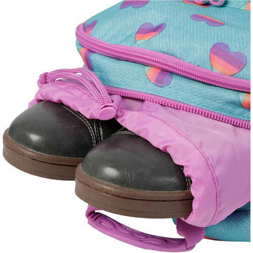 TOTTO MOCHILA CRAYOLES azul