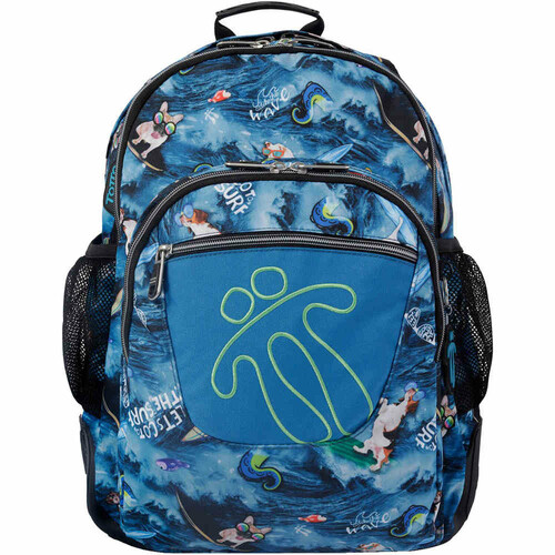 TOTTO MOCHILA CRAYOLES azul