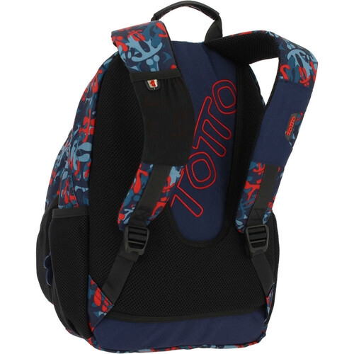 TOTTO MOCHILA CARTULINA azul