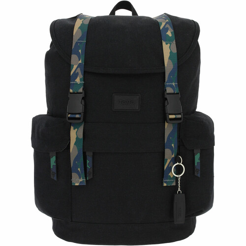 TOTTO MOCHILA PARA PORTTIL 13 ROMANY negro