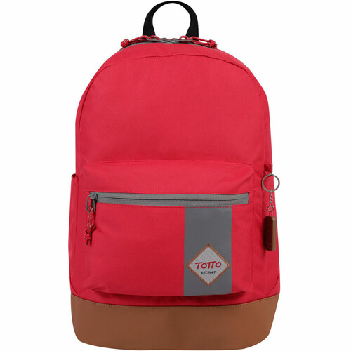 TOTTO MOCHILA MECANIL rojo