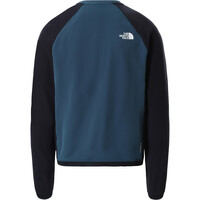 The North Face sudadera hombre The North Face M TEKWARE FLEECE CREWNECK AZMN vista trasera The North Face sudadera hombre The North Face M TEKWARE FLEECE CREWNECK AZMN vista trasera