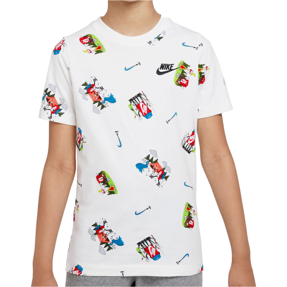 Nike camiseta manga corta niño Nike B NSW TEE BOXY AOP 03 Nike camiseta manga corta niño Nike B NSW TEE BOXY AOP 03