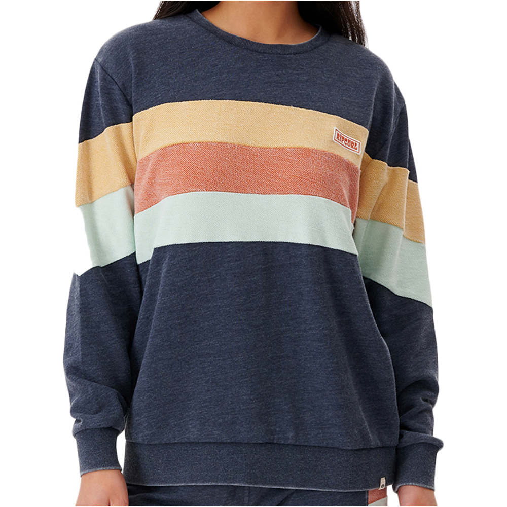 Rip Curl sudadera mujer Rip Curl HEAT WAVE CREW 04 Rip Curl sudadera mujer Rip Curl HEAT WAVE CREW 04