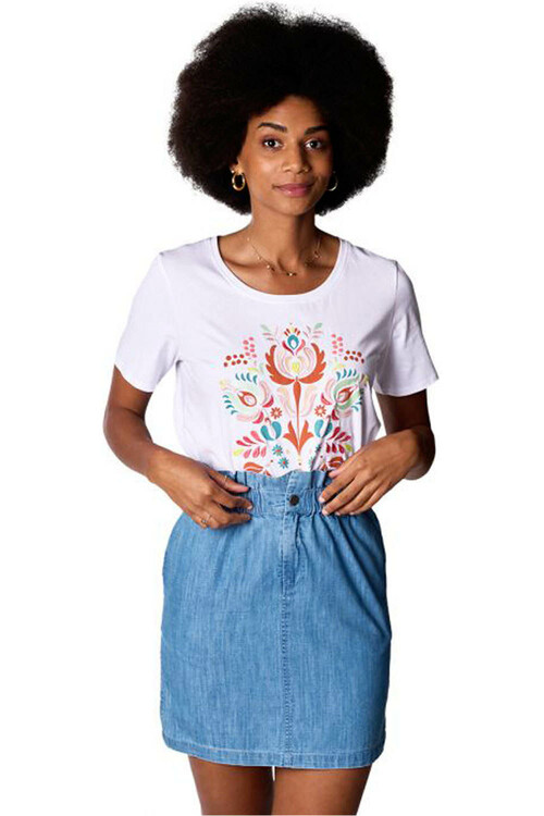 OXBOW O1TRIUMPH TEE-SHIRT blanco