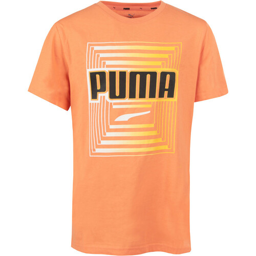 PUMA ALPHA GRAPHIC TEE B naranja