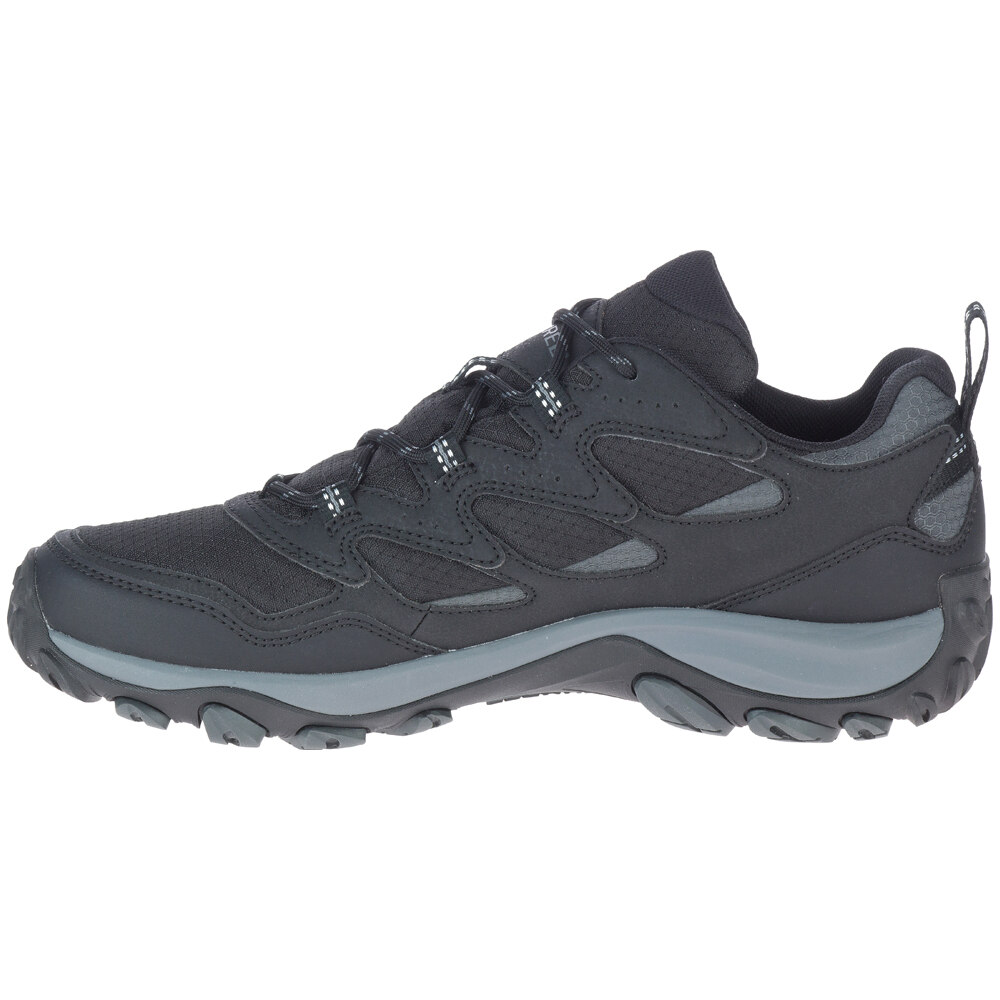 Merrell zapatilla trekking hombre WEST RIM SPORT GORE TEX vista trasera Merrell zapatilla trekking hombre WEST RIM SPORT GORE TEX vista trasera