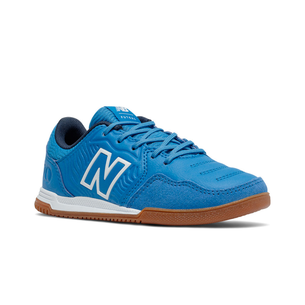New Balance botas fútbol sala niño New Balance Audazo V5+ Command JNR IN puntera New Balance botas fútbol sala niño New Balance Audazo V5+ Command JNR IN puntera