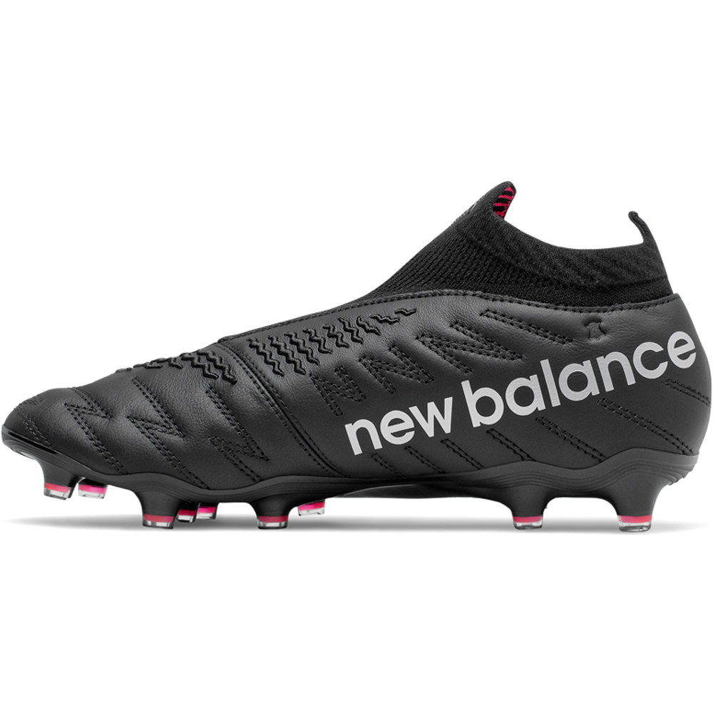 New Balance botas de futbol cesped artificial New Balance Tekela V3+ Pro Leather FG NE lateral interior New Balance botas de futbol cesped artificial New Balance Tekela V3+ Pro Leather FG NE lateral interior